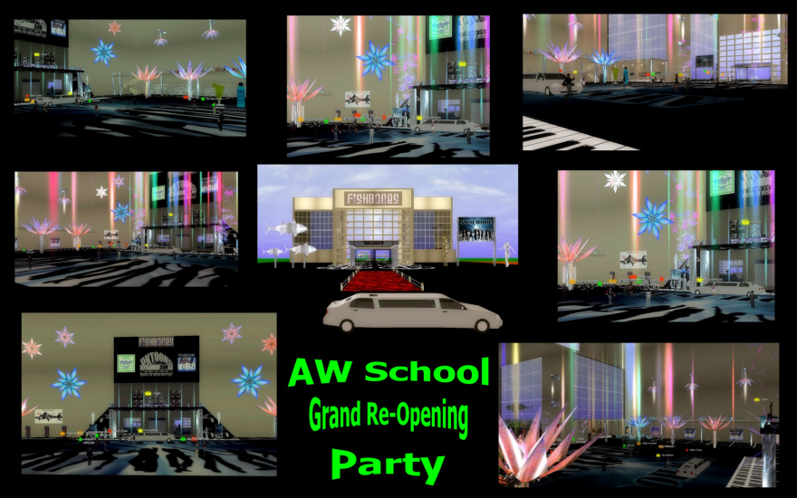 AWSchool's opening party